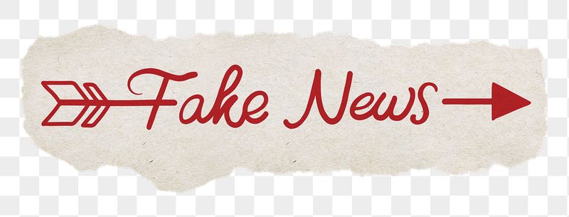Fake news png, torn paper, | Free PNG - rawpixel