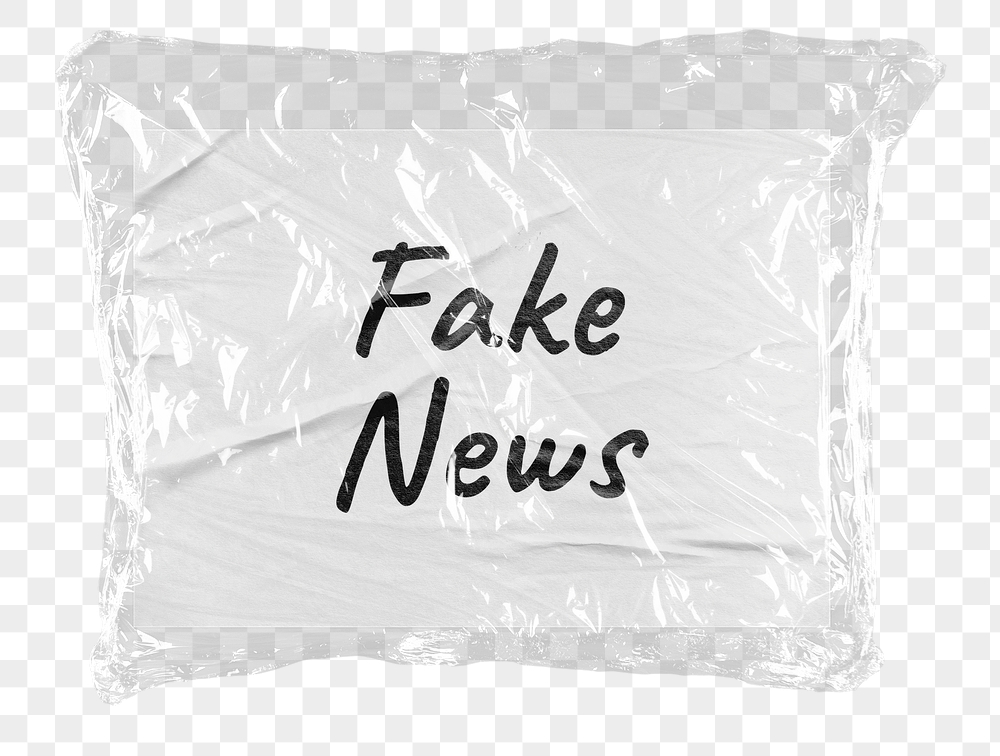 Fake news png word sticker, | Free PNG - rawpixel