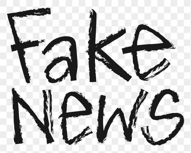 Fake news png word sticker, | Free PNG - rawpixel