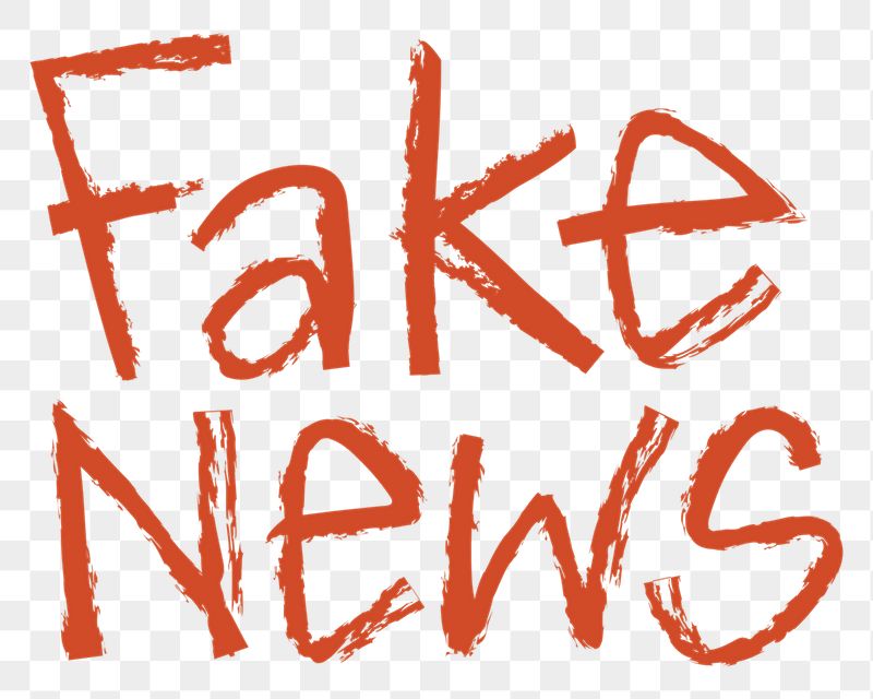 Fake news png word sticker, | Free PNG - rawpixel