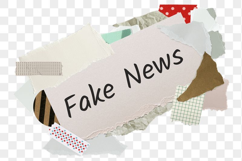 Fake news png word sticker, | Free PNG - rawpixel