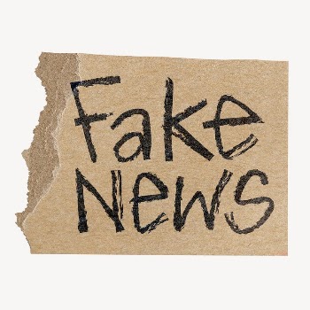 Fake news word sticker, ripped | Free PSD - rawpixel