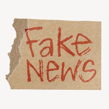 Fake news word sticker, ripped | Free PSD - rawpixel