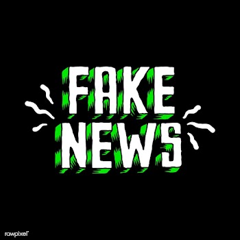 Fake news word typography illustration | Free stock vector - 504800