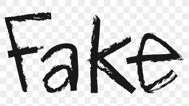 Fake png word sticker, handwritten | Free PNG - rawpixel