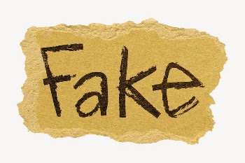 Fake word sticker, ripped paper | Free PSD - rawpixel