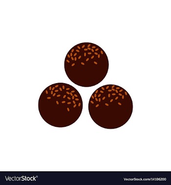 Falafel ball arabic food made from chickpeas vector image