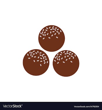 Falafel ball arabic food made from chickpeas vector image