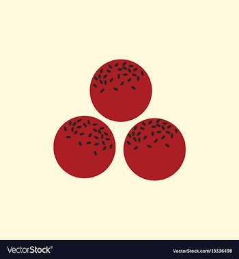 Falafel ball arabic food made from chickpeas vector image