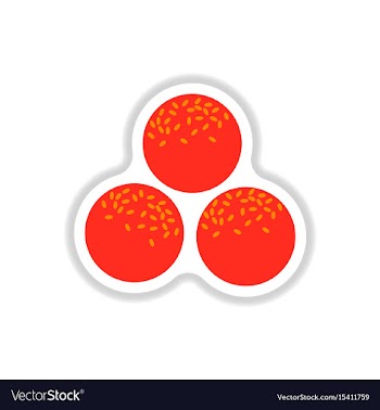 Falafel ball arabic food made from chickpeas vector image