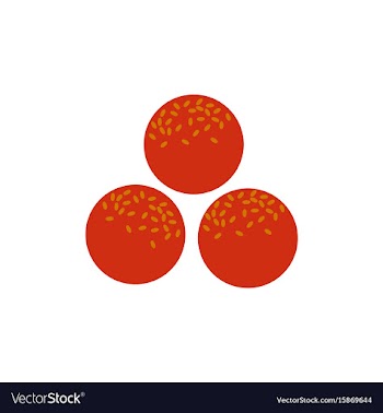 Falafel ball arabic food made from chickpeas vector image