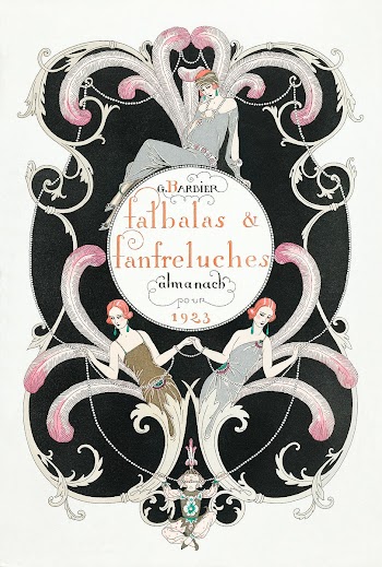Falbalas et Fanfreluches (1923) fashion illustration in high resolution by George Barbier. Original from The Rijksmuseum. Digitally enhanced by rawpixel.