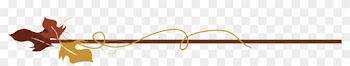 Fall Clipart Divider - Fall Leaves Border Clip Art