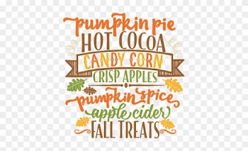 Fall Clipart The Word - Fall Clip Art Word Art