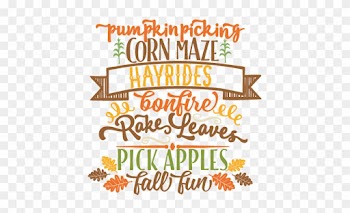 Fall Fun Word Art Svg Scrapbook Cut File Cute Clipart - Fall Fun Clip Art