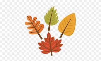 Fall Leaf Set Svg Cutting S For Scrapbooking Svg - Cute Fall Leaves Clipart