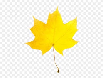Fall Leaf - Yellow Fall Leaf Clip Art
