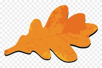 Fall Leafs Orange Png Images - Fall Oak Leaf Clipart