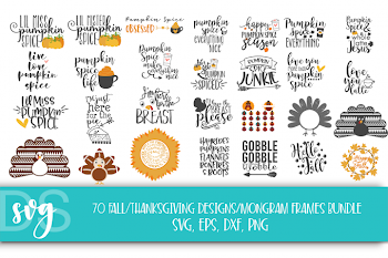 Fall, Pumpkin, Halloween, SVG, PNG, Thanksgiving Bundle,