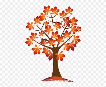 Fall Tree Clipart - Maple Tree Wall Sticker