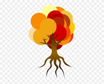 Fall Tree With Roots