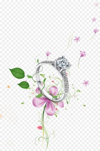 Falling in love Wedding ring Diamond - Diamond ring 