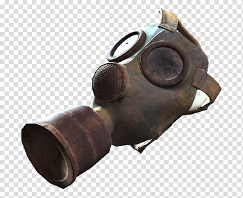 Fallout 4 Gas mask Personal protective equipment Goggles, paper texture transparent background PNG clipart