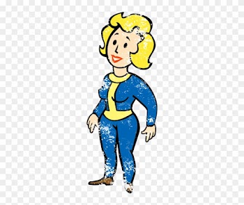 Fallout Clipart Perk Art - Vault Boy And Vault Girl