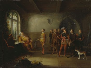 Falstaff and the recruits, from "Henry | Free Photo - rawpixel