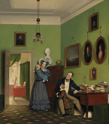 Familien Waagepetersen 1830 by Wilhelm | Free Photo - rawpixel