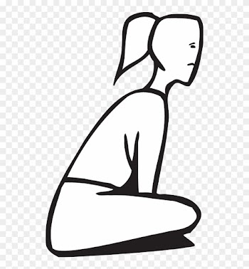 Families And Teenagers - Draw People Sitting Cross Legged
