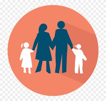 Families, People, Child, Father, Family Symbol, Family, - Cartoon Silhouetthe People Png