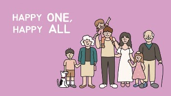 Family blog banner template, pink | Free Vector Template - rawpixel