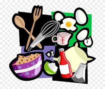 Family Book Bag - Food Tech Clip Art