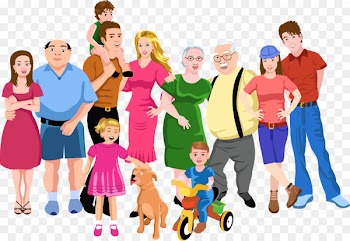 Family Cartoon Clip art - Family 
