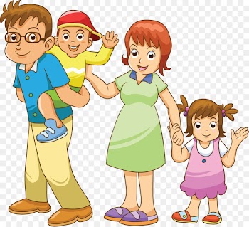 Family Cartoon Drawing - Family 