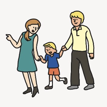 Family collage element, parents and | Free Vector Illustration - rawpixel