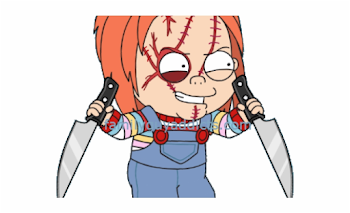 Family Guy Clipart Gun Png - Chucky Drawing Cartoon Free PNG ...