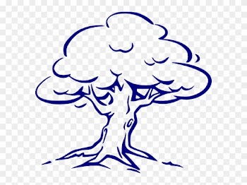 Family - Oak Tree Drawing Easy