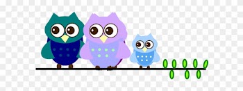 Family Owl Clip Art At Bclipart Com Vector Clip Art - Mother And Baby Owl Clip Art