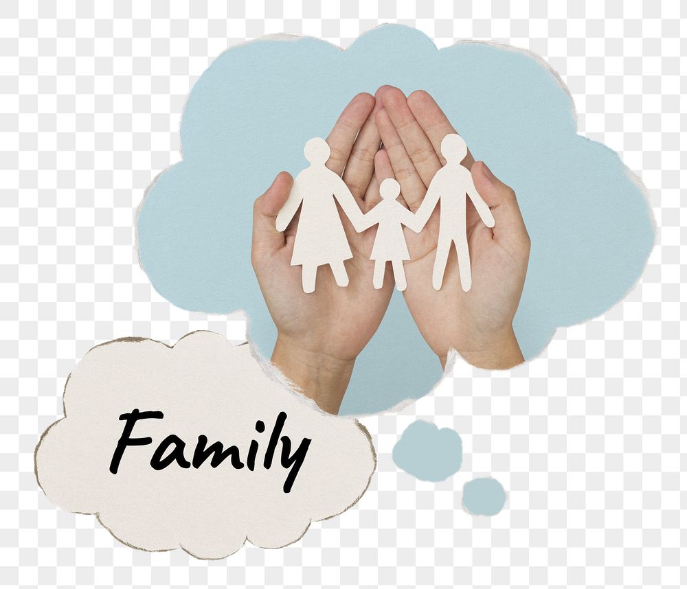 Family plan png, speech bubble, | Free PNG - rawpixel