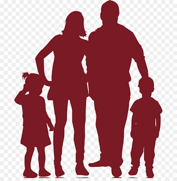 Family Silhouette Child Illustration - family 