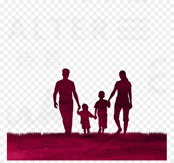 Family Silhouette Divorce - silhouette family 