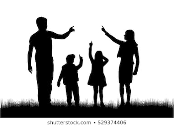Family Silhouette Images, Stock Photos & Vectors | Shutterstock