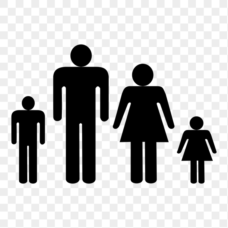Family symbol png sticker illustration, | Free PNG - rawpixel