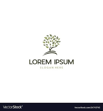 Family tree creative business logo design vector image