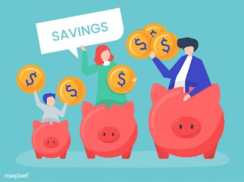 Family with savings and piggy bank icons illu.. | Free stock vector - 455285
