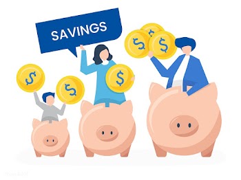 Family with savings and piggy bank icons illu.. | Free stock vector - 455296