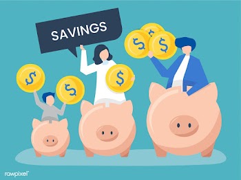 Family with savings and piggy bank icons illu.. | Free stock vector - 455299