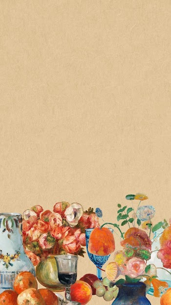 Famous painting border mobile wallpaper, | Free Photo - rawpixel
